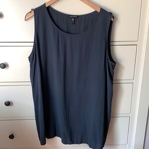 Eileen Fisher Silk Tunic Tank